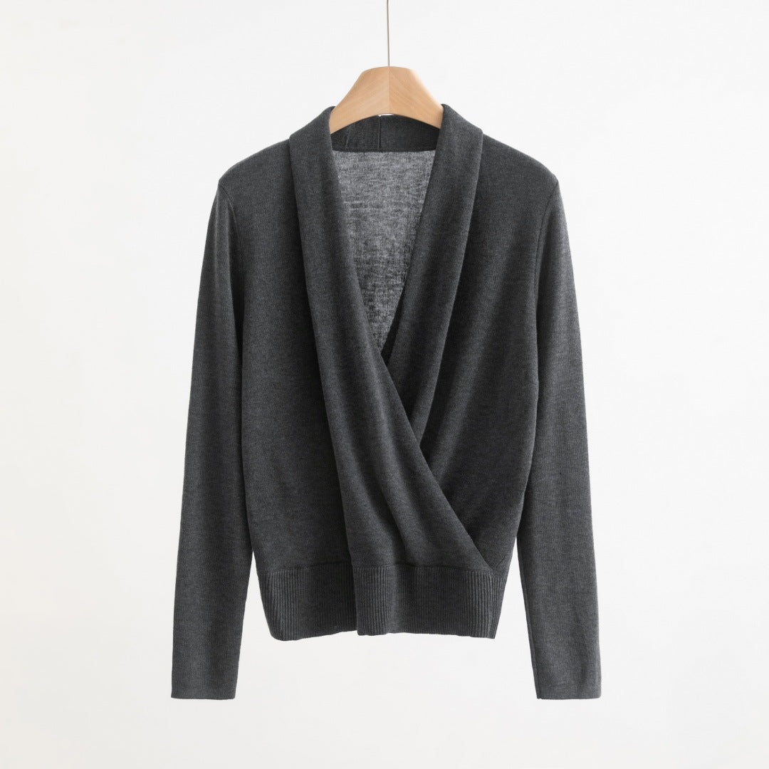 Women's Design Sense Simple Temperament Top Fashion Sweaters