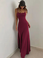 ECCENTRIC LONGSTRAP ONE PIECE DRESS