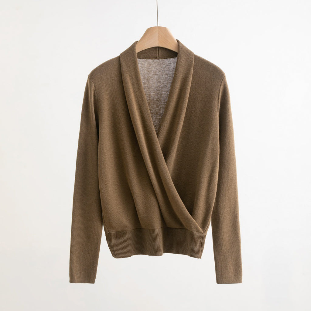 Women's Design Sense Simple Temperament Top Fashion Sweaters